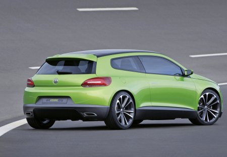 Volkswagen Scirocco Iroc Concept - iroc, scirocco, volkswagen, concept