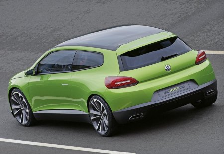 Volkswagen Scirocco Iroc Concept - iroc, scirocco, concept, volkswagen