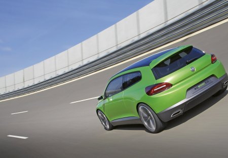 Volkswagen Scirocco Iroc Concept - concept, volkswagen, iroc, scirocco