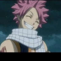 Natsu dragoneel smiling face