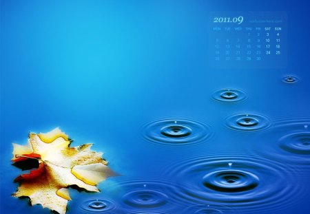 September 2011 - 2011, calendar, time, september