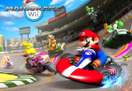 Mario Kart Wii - fun, awesome, cool, racing