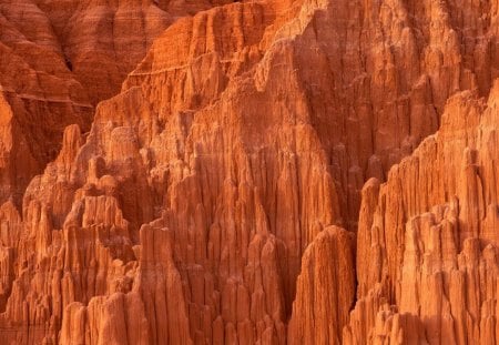 Layered Wall - rock, layers, canyon, rough