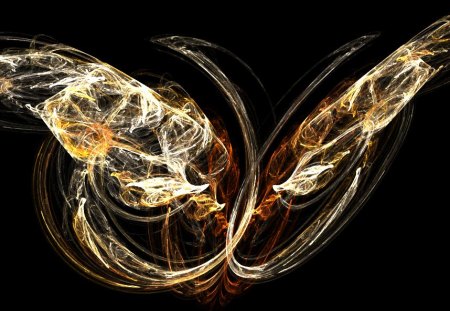 fractal Butterfly - abstract, fantasy, butterfly, fractal, other, animals