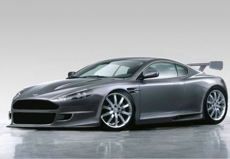 Aston Martin DB9 - db9, cars, aston martin, silver