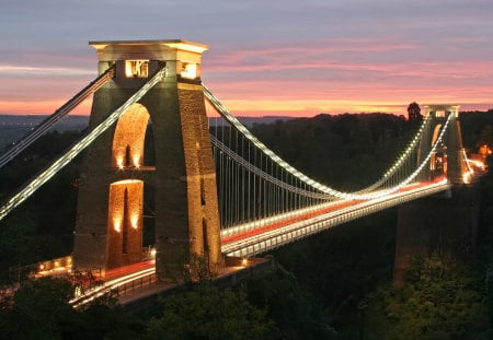 bristol suspension bridge - manmade, architecture, photography, bridge