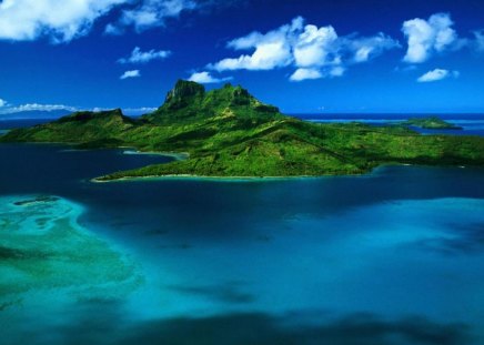 amazing_caribbean - clouds, nature, blue, beach, clear, caribbean, sky