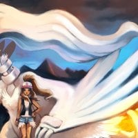 Reshiram and Hilda