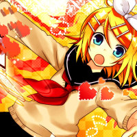 vocaloid- rin is cute :)