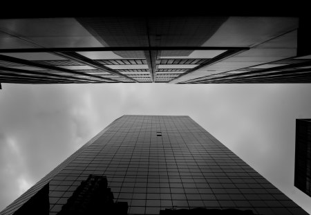 Skybound - nyc, new york, sky, buildings, skybound