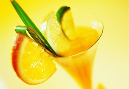 So delicious! - dulce, yellow, delicious, lamaie, portocala, orange, sweet, cocktail, lemon