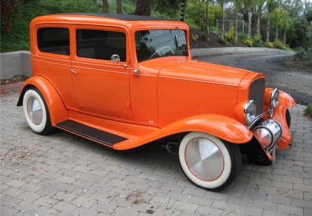 1932 Chevrolet sedan Hot Rod - hot rod, vintage, classic, 1932, street rod, sedan, chevrolet, chevy