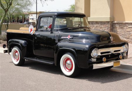 1956 Ford F100 - cool, vintage, truck, classic, ford, f100, 1956