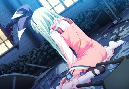 diamic days - diamic days, sesena yau, green hair, himenogawa kotora, game cg