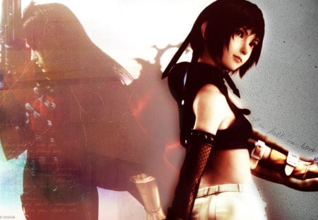 Vincet V.- Yuffie K. - action, anime, fantasy, 3d