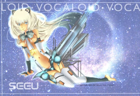 SeeU - volcaloid, blond, singer, seeu, cute, blue eys