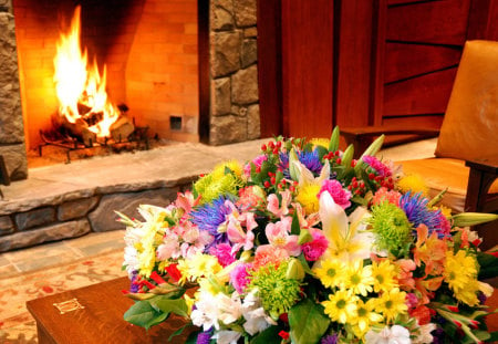 Romantic Fireplace