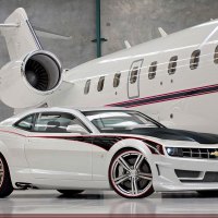 CAMARO AND PLANE