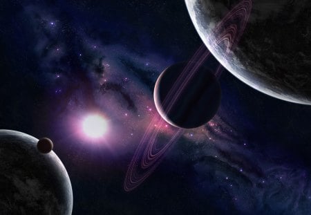 Univers - space, planet, 3d, other