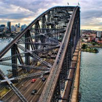 Sydney Harbour Bridge, a different view
