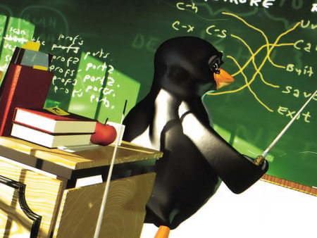 Linux Education - tux