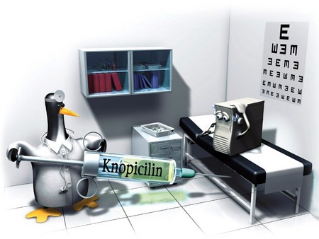 Knopicilin - doctor tux, knopicilin, 3d, poor health pc