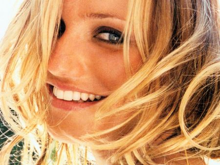 Untitled Wallpaper - smile, teeth, closeup, cameron diaz