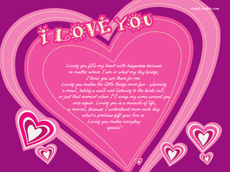 I LOVE YOU... - i love you, abstract, red heart, heart, pink wallpaper, love latter, love, other