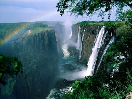 Victoria Falls - waterfalls, victoria