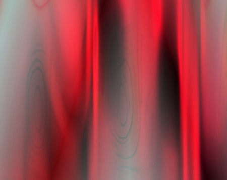 red curtain - curtain, abstract, red