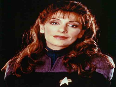 MARINA SIRTIS AS 'DEANNA TROI' - tvshow, usa, entertainment, action