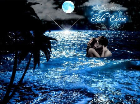 Isle Esme - entertainment, moon, ocean, breaking dawn, movies, fantasy