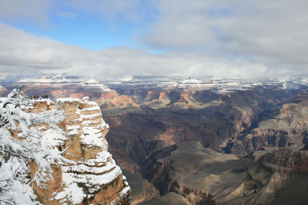 The grand canyon - grand canyon, nature, rock, mountains, sky