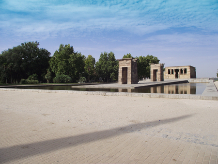 Templo de Debod - egypt, ancient, spain, templo de debod, madrid