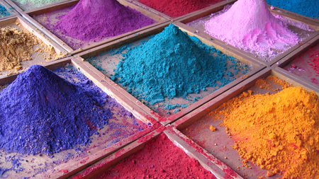 Colored Sand - color, sand, emotive, funny