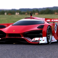 ferrari concept race car