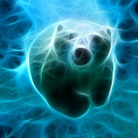 Fractal Polar Bear