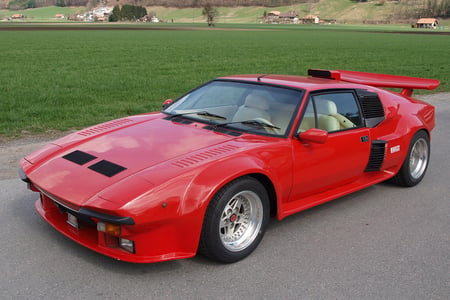 De Tomaso Pantera - sports, de, pantera, detomaso, car, red, tomaso, classic