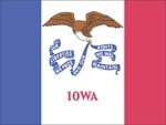 IOWA STATE FLAG