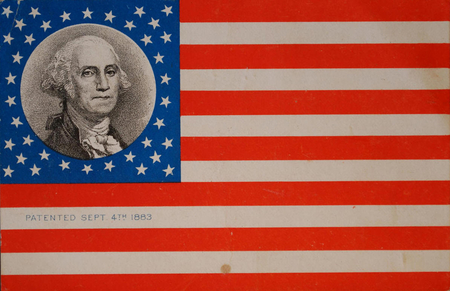 RARE WASHINGTON FLAG - rare, flag, stars, stripes, washington