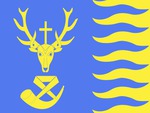 FLAG OF SAINT HUBERT, BELGIUM