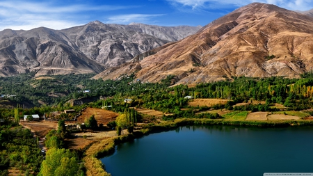 Ovan Lake - ovan lake, mountains, nature, lakes