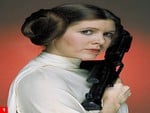 CARRIE FISHER AS PRINCESS LEIA