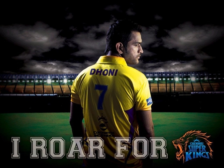 dhoni rockzzzzz - awesome, csk, 7, dhoni