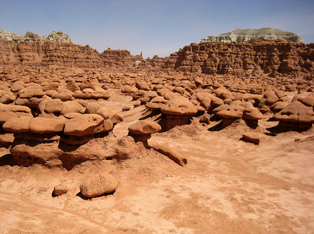 Goblin-Valley-State-Park - nature, rock, landscape, colors, goblin, valley, sky, canyon