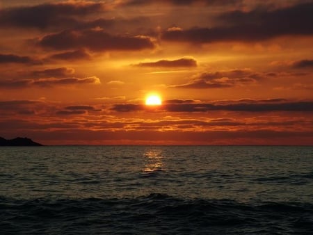 A Closer Look - water, sky, clouds, sun