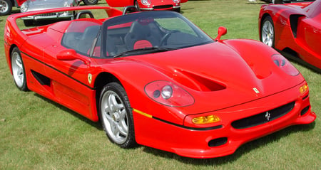 Red F-50 ferrari - red, f-50, car, ferrari