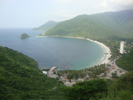 Bahia de Cata - beach, vacation, playa, venezuela, cata, bahia, bay