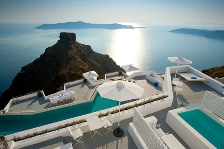 Beautiful Santorini - santorini, relax, beautiful, beauty, ocean, sun