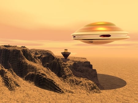 Digital Art - art, digital, ufo, abstract